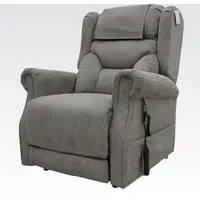Boise Dual Motor Lift and Tilt Recliner Chair - Stone, Fabric