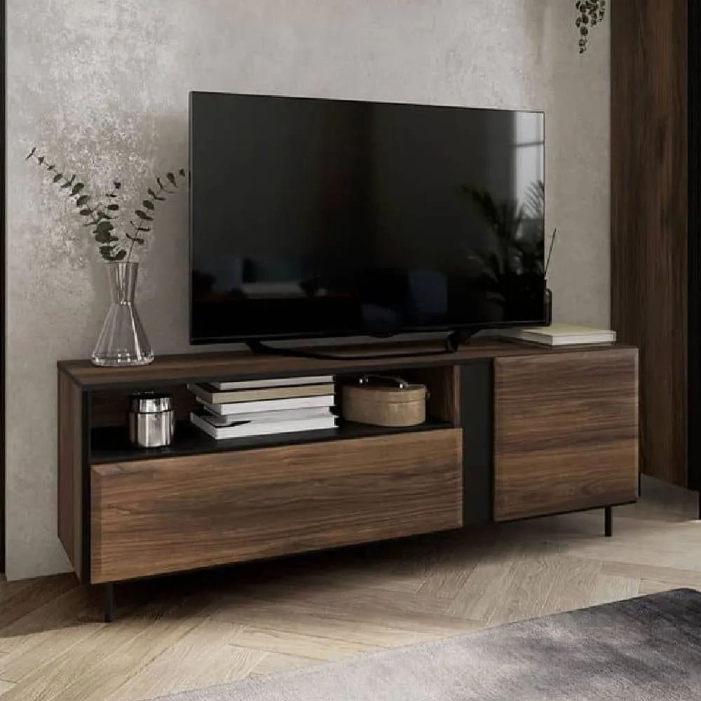 Boise TV Stand with 2 Doors - Catania Oak