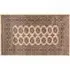 Bokhara Hand-Knotted Rug - Beige, Wool