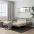 Bolesia Single Sofa Bed - Grey, Metal