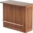 Bolivia Garden Bar Cabinet - Brown, Acacia