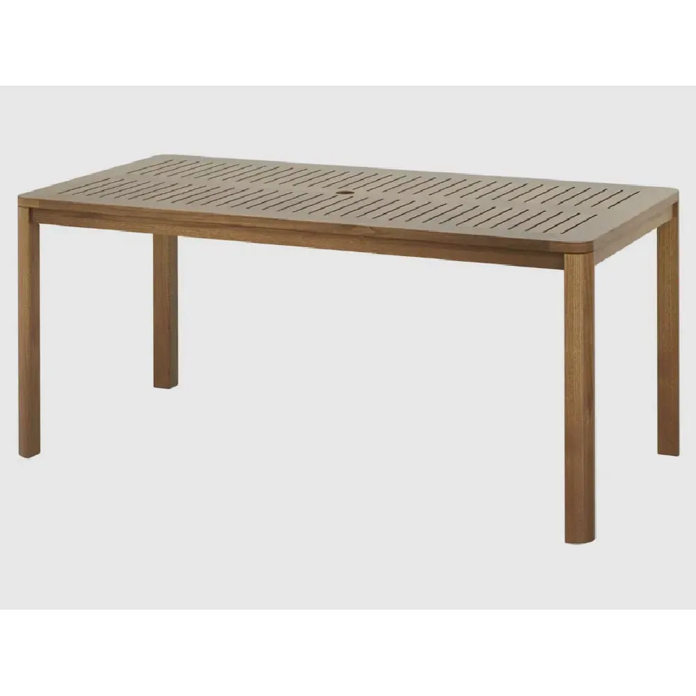 Bolivia Rectangular Garden Dining Table - Brown, Acacia