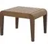 Bolivia Wooden Garden Side Table - Rich Brown