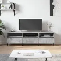 Bonn TV Stand with 3 Drawers - Concrete Effect