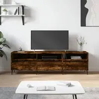 Bonn TV Stand with 3 Drawers - Smoked Oak