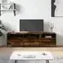 Bonn TV Stand with 3 Drawers - Smoked Oak