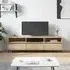 Bonn TV Stand with 3 Drawers - Sonoma Oak