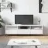 Bonn TV Stand with 3 Drawers - White