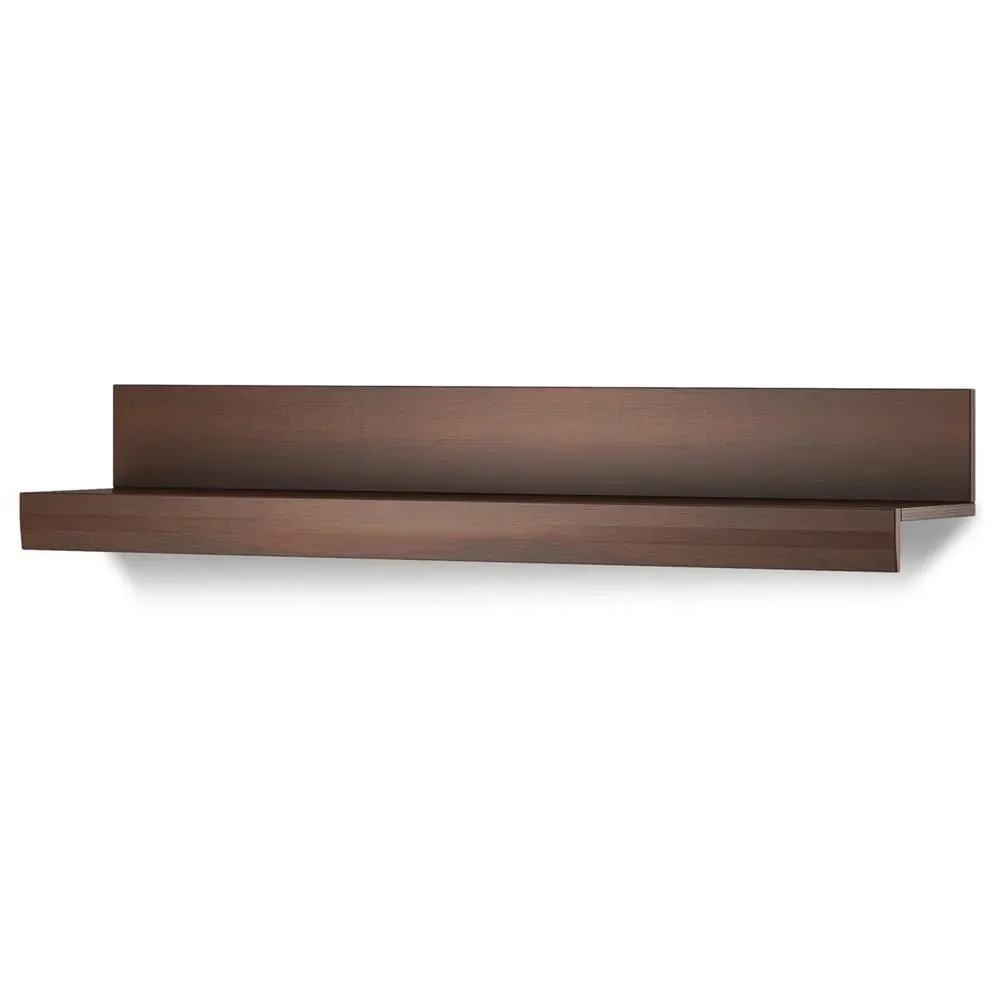 Bordon Horizontal Wall Shelf - Chocolate Oak image