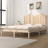 Boreas Double Bed Frame - Natural, Pine Wood