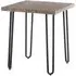 Boroh Side Table with Hairpin Legs - Natural, MDF