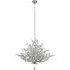 Bouquet 11 Light Pendant Light - Chrome, Crystal Glass
