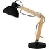 Bowin Adjustable Table Lamp - Black, Wood