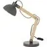 Bowin Adjustable Table Lamp - Grey, Wood