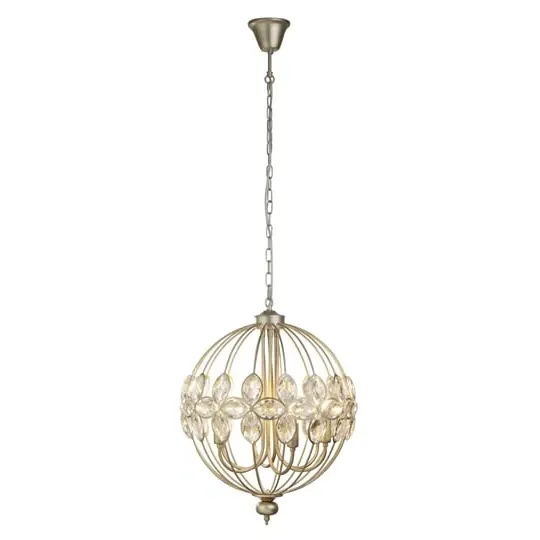 Bracelet 6-Light Pendant Ceiling Light - Champagne Gold