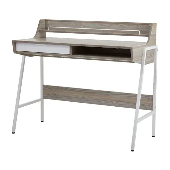 Bradken Computer Desk with 1 Drawer - Light Oak image