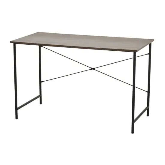 Bradken Laptop Desk - Dark Oak, Metal image
