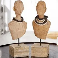 Braga Sienna Wooden Sculpture - Natural alternate view