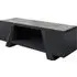 Brandon TV Stand with Soft-Close Doors - Black, Ceramic