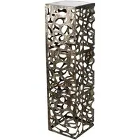 Branson Large Glass Decorative Pillar - Bronze