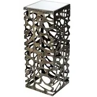 Branson Small Glass Decorative Pillar - Bronze