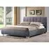 Braunston Double Bed Frame - Grey, Fabric