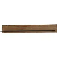 Brecon Small Wall Shelf - Walnut, Wood