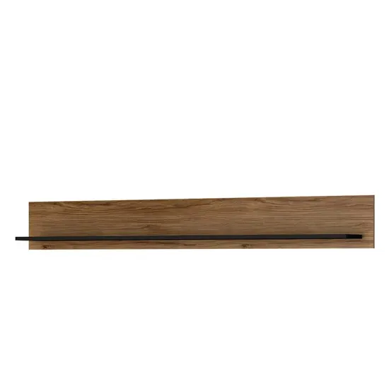 Brecon Small Wall Shelf - Walnut, Wood image