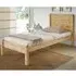 Brela Single Bed Frame - Waxed Pine