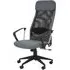 Brent Fabric Office Chair - Black Mesh, Grey