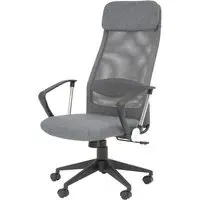 Brent Fabric Office Chair - Grey Mesh