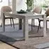 Breta Large Dining Table - Grey, MDF