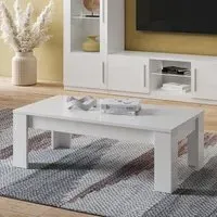 Breta Rectangular Coffee Table - White