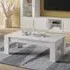 Breta Rectangular Coffee Table - White