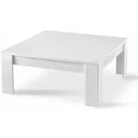 Breta Square Coffee Table - White