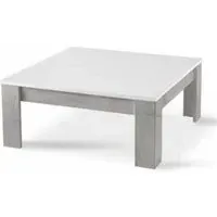 Breta Square Coffee Table - White