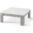 Breta Square Coffee Table - White
