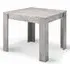 Breta Square Dining Table - Grey Marble Effect, MDF