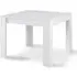 Breta Square Dining Table - White, MDF