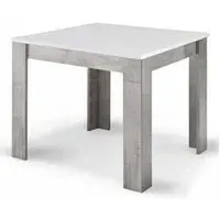 Breta Square Dining Table - White, MDF