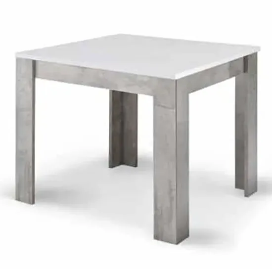 Breta Square Dining Table - White, MDF