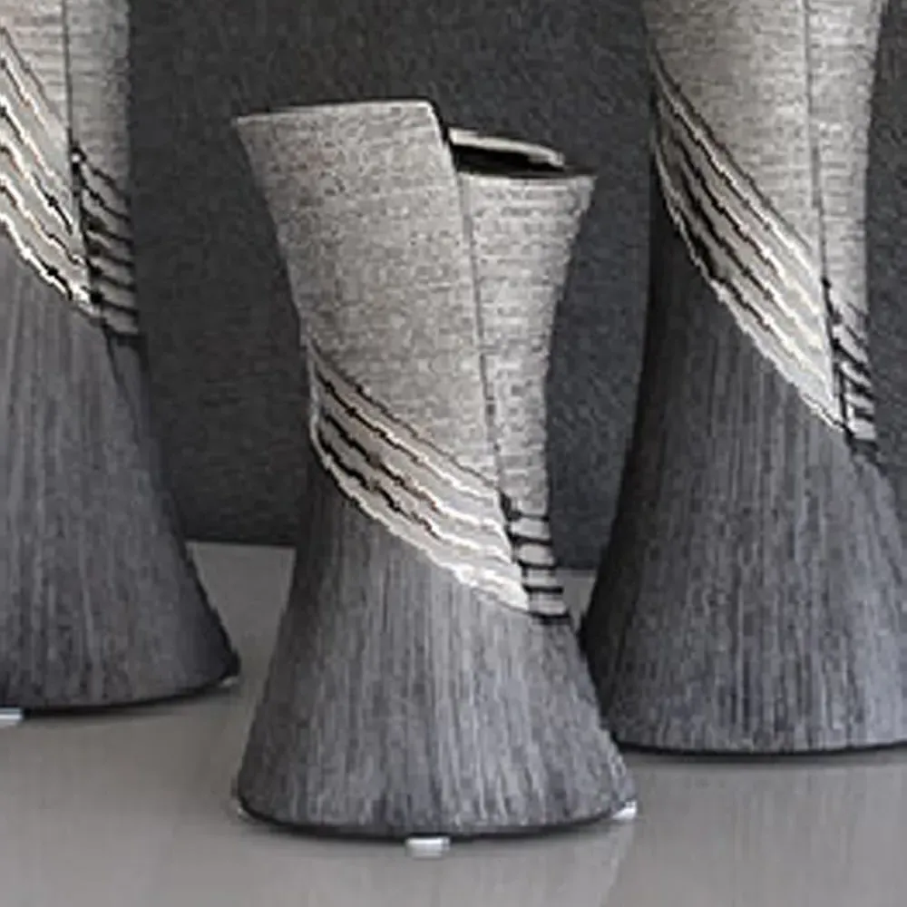 Belcourt Small Decorative Vase - Silver, Ceramic product