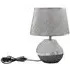 Bridgetown Ceramic Table Lamp - Silver
