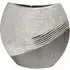 Bridgetown Decorative Vase - Silver, Ceramic