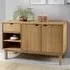 Bridie Pinewood Sideboard with 2 Doors 1 Drawer - Brown