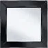 Brilliance Square Wall Mirror - Black