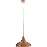 Brinnto Round Pendant Light - Copper, Metal