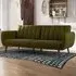 Brittan Sofa Bed with Storage - Green, Fabric