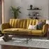 Brittan Sofa Bed with Storage - Mustard, Fabric
