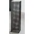 Brockton Large Decorative Pillar - Black, Glass Metal